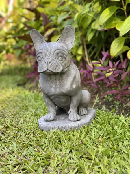 Artikelbild 2 des Artikels “Sunny - Französische Bulldogge, 35 cm H | Steinguss “